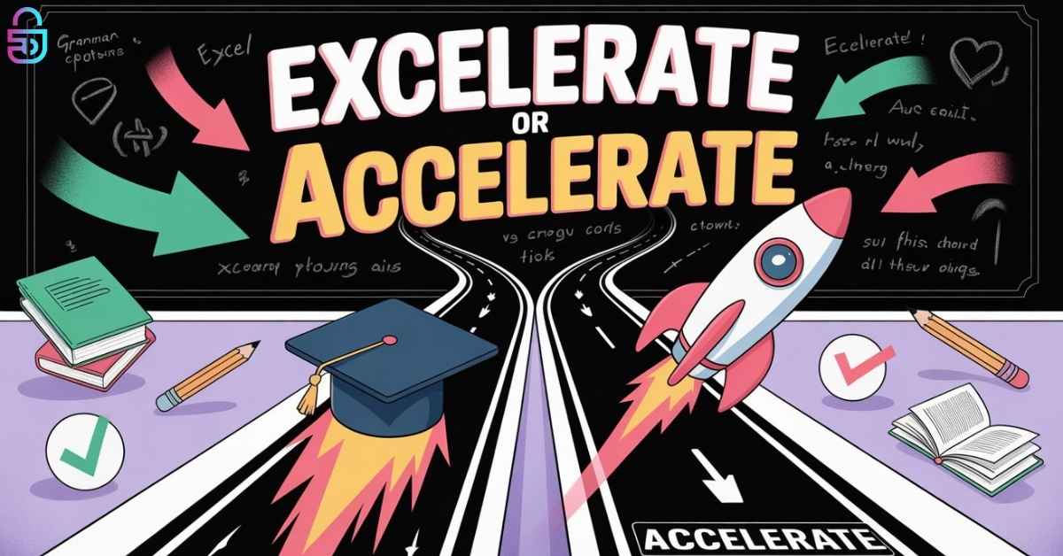 Excelerate or Accelerate