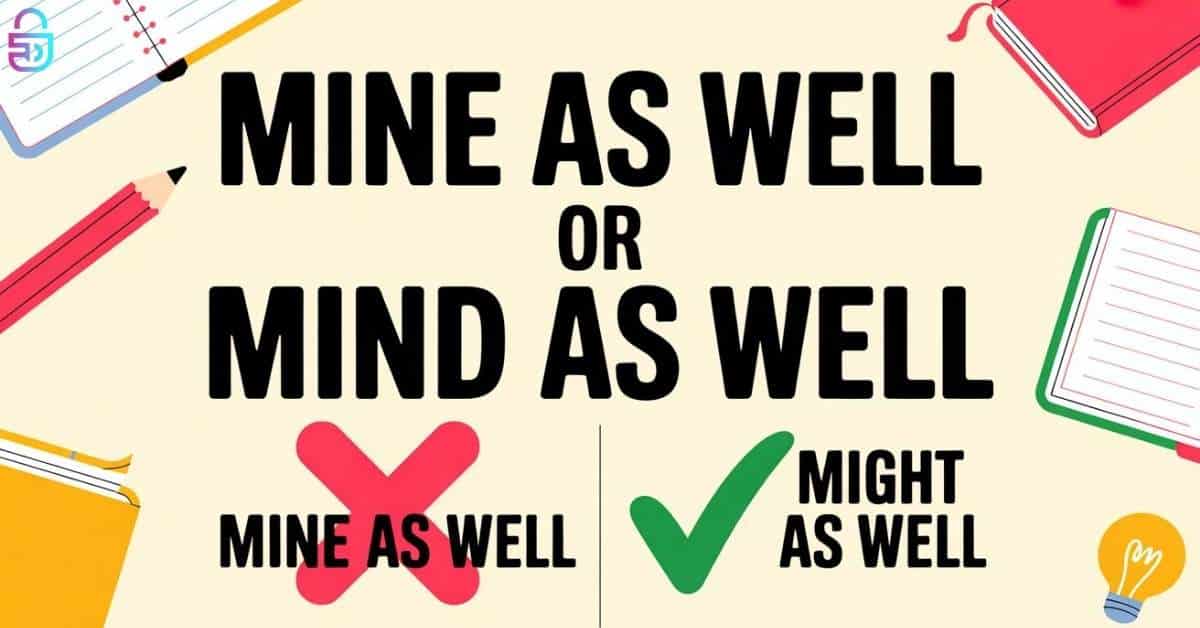 Mine As Well or Mind As Well