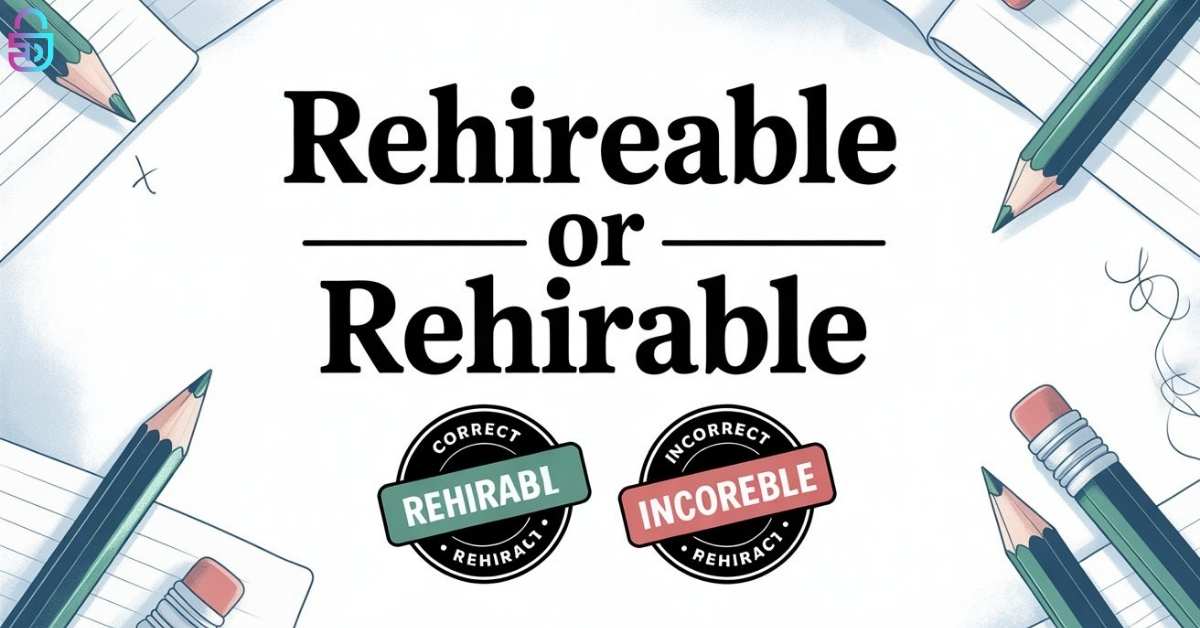 Rehireable or Rehirable
