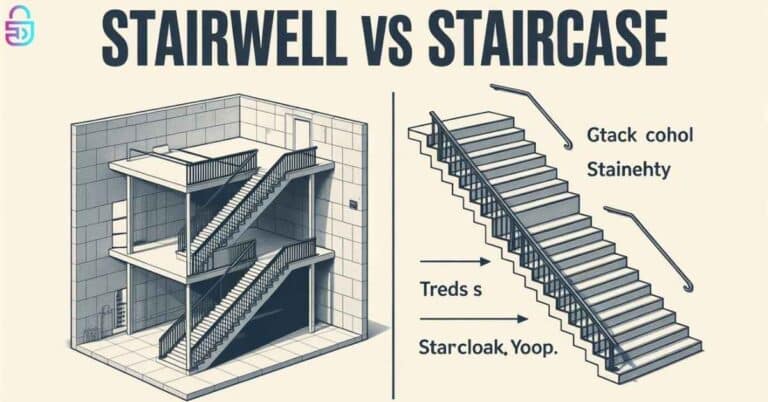 Stairwell vs Staircase