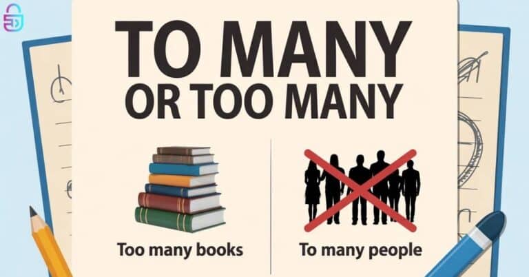 To Many or Too Many