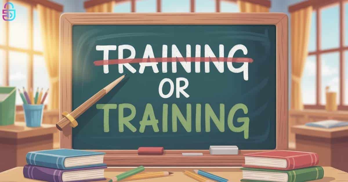 Trainning or Training