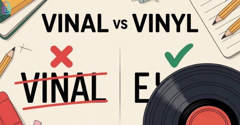 Vinal vs Vinyl