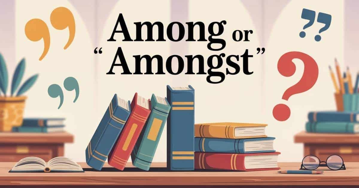 Among or Amongst