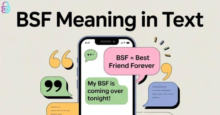 BSF Meaning in Text