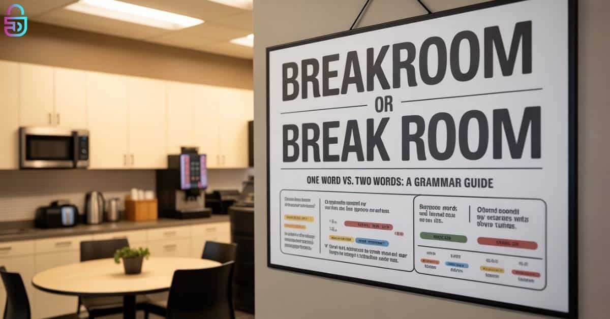 Breakroom or Break Room