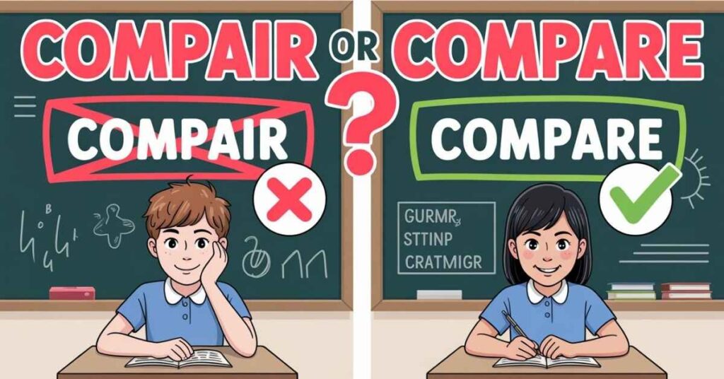 Compair or Compare