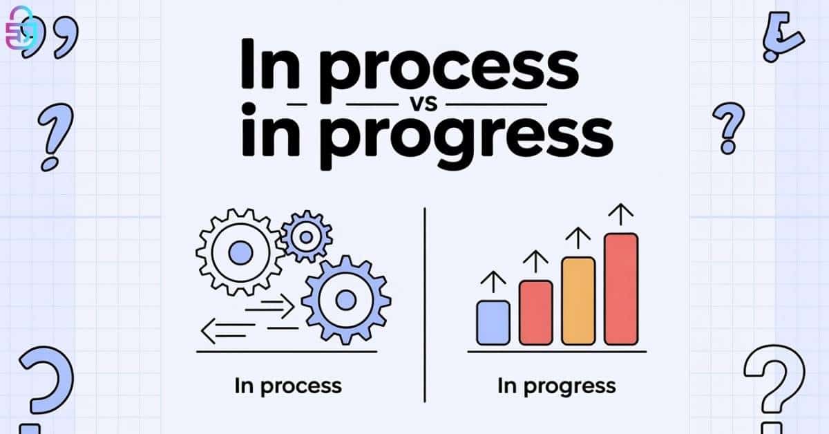 In Process vs In Progress