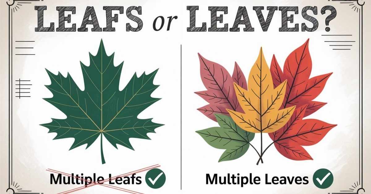 Leafs or Leaves