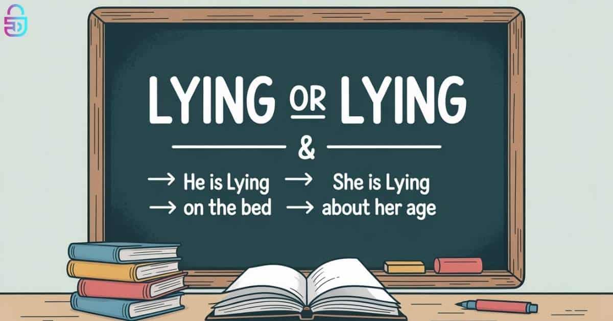 Lieing or Lying