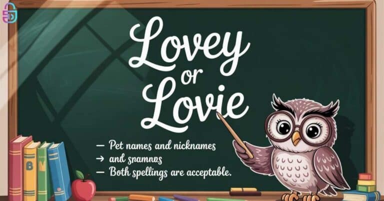 Lovey or Lovie