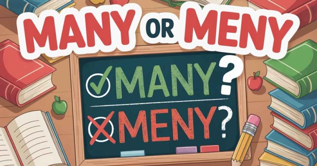 Many or Meny