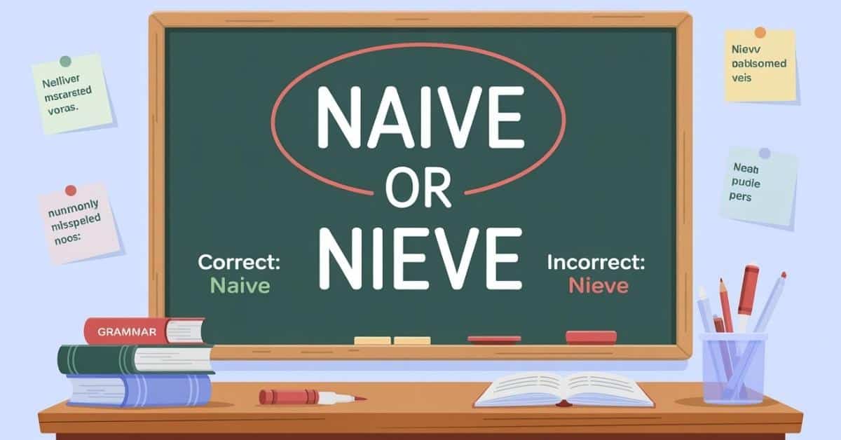 Naive or Nieve