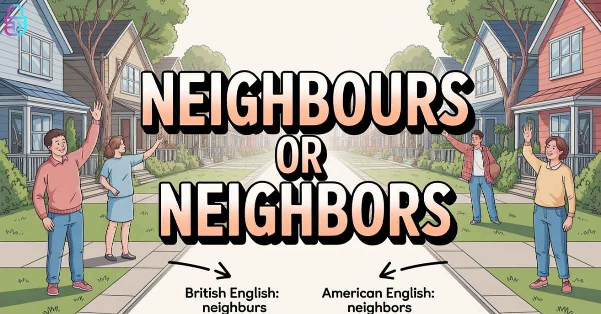 Neighbours or Neighbors