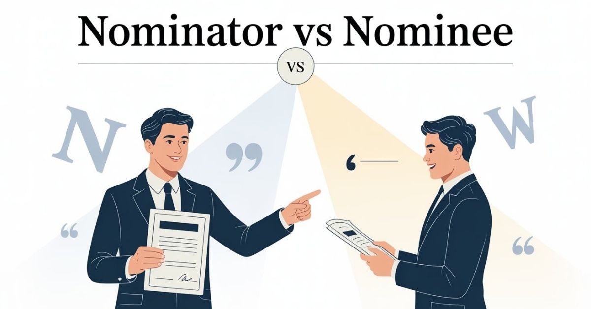 Nominator vs Nominee