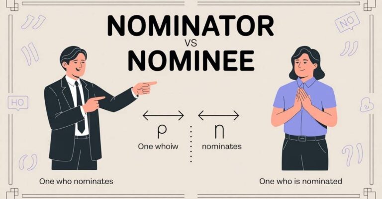 Nominator vs Nominee
