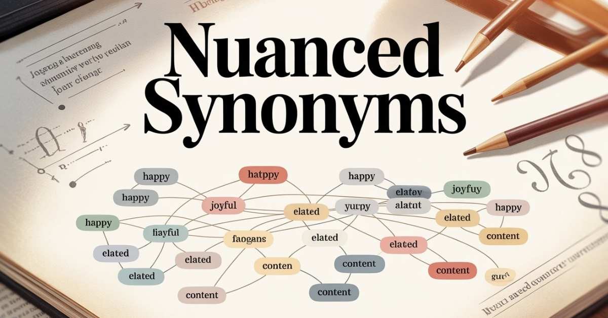 Nuanced Synonyms