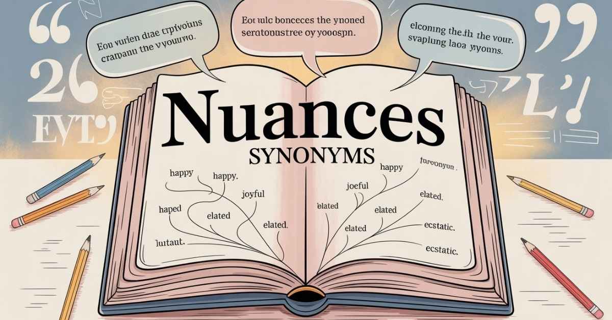Nuances Synonyms