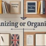 Organizing or Organising