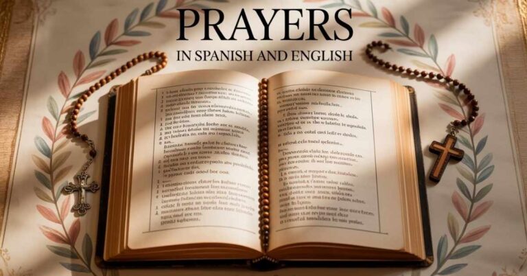 Prayers in Spanish and English