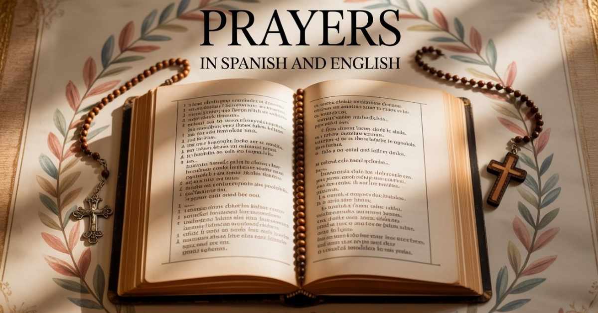 Prayers in Spanish and English