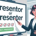 Presentor or Presenter