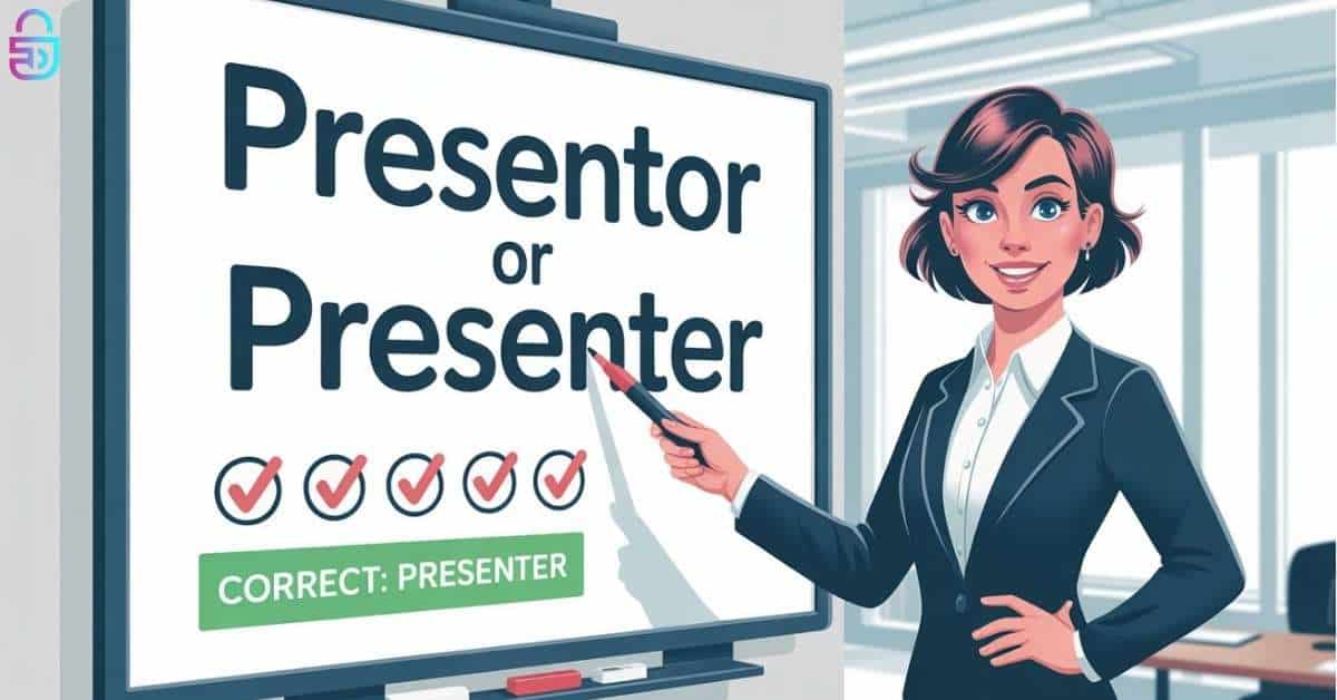 Presentor or Presenter