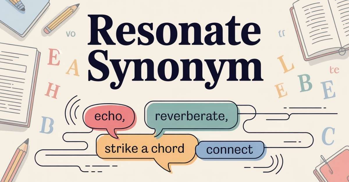 Resonate Synonym