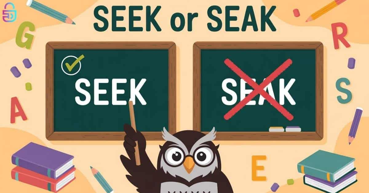 Seek or Seak