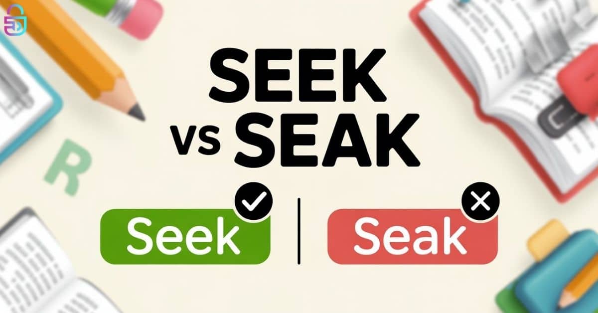 Seek vs Seak