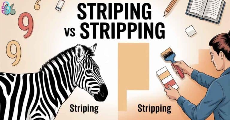 Striping vs Stripping