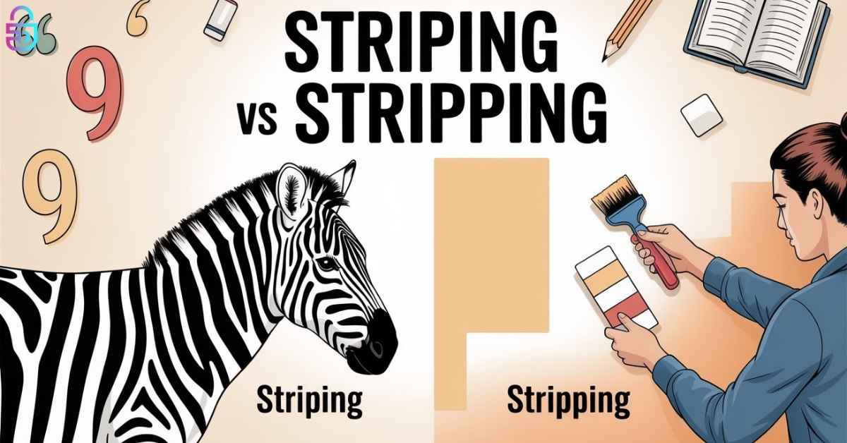 Striping vs Stripping