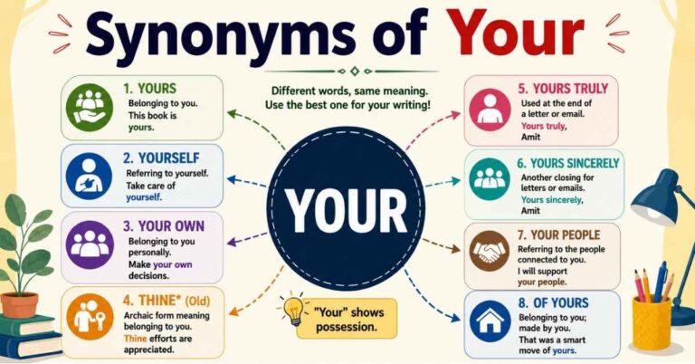 Synonyms of Your