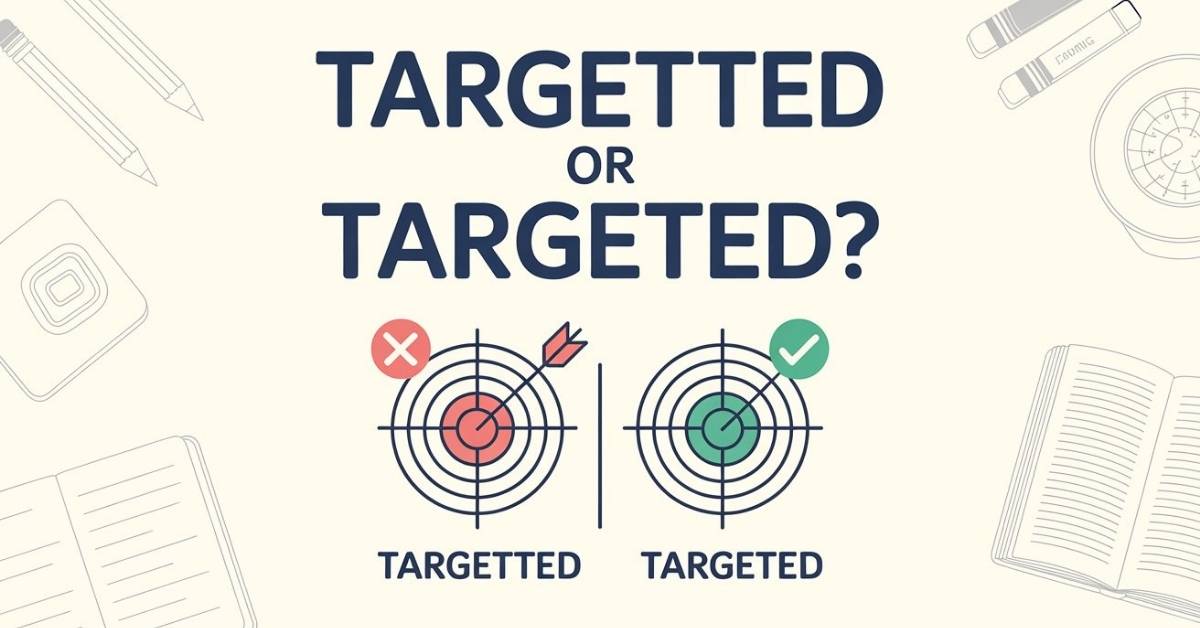 Targetted or Targeted?