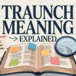 Traunch Meaning Explained