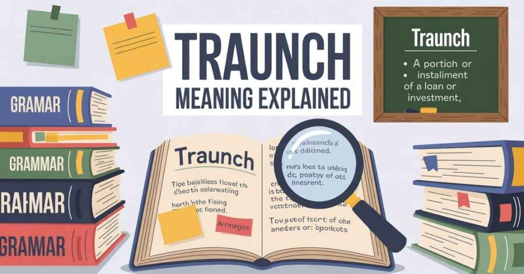 Traunch Meaning Explained