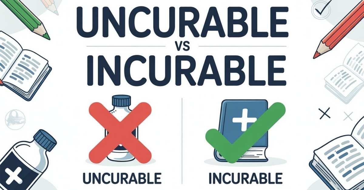 Uncurable vs Incurable