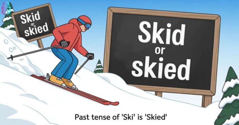 skiid or skied