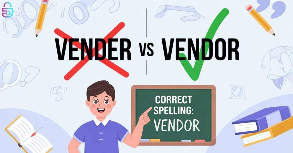 vender vs vendor