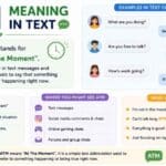 ATM Meaning in Text
