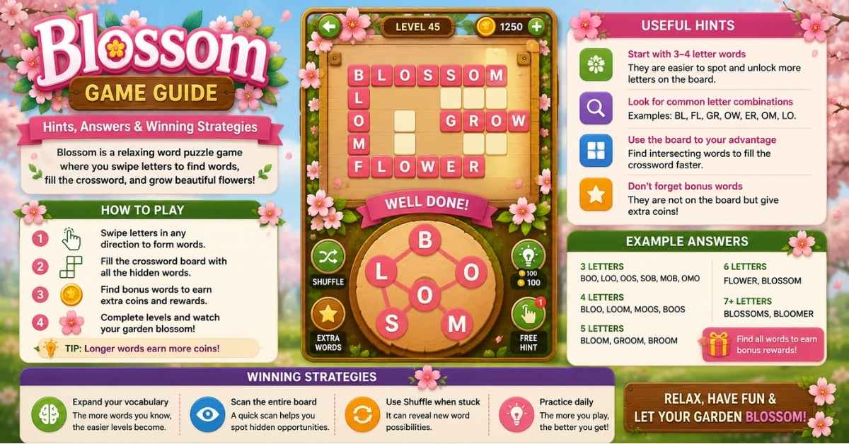 Blossom Game