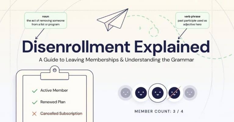 Disenrollment Explained