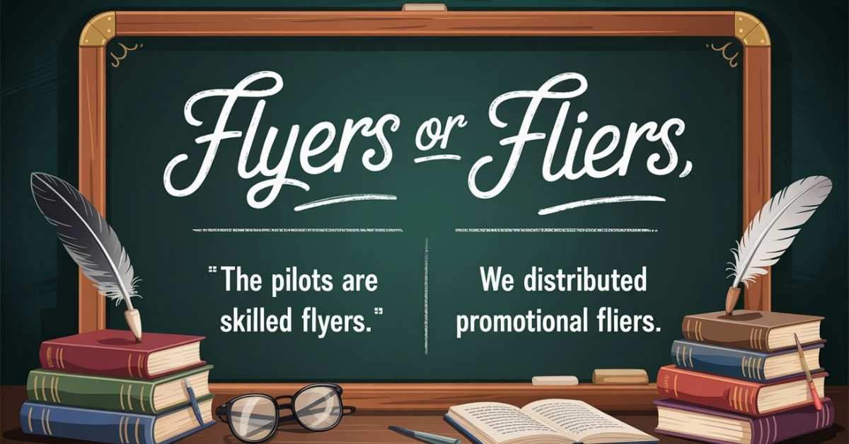 Flyers or Fliers