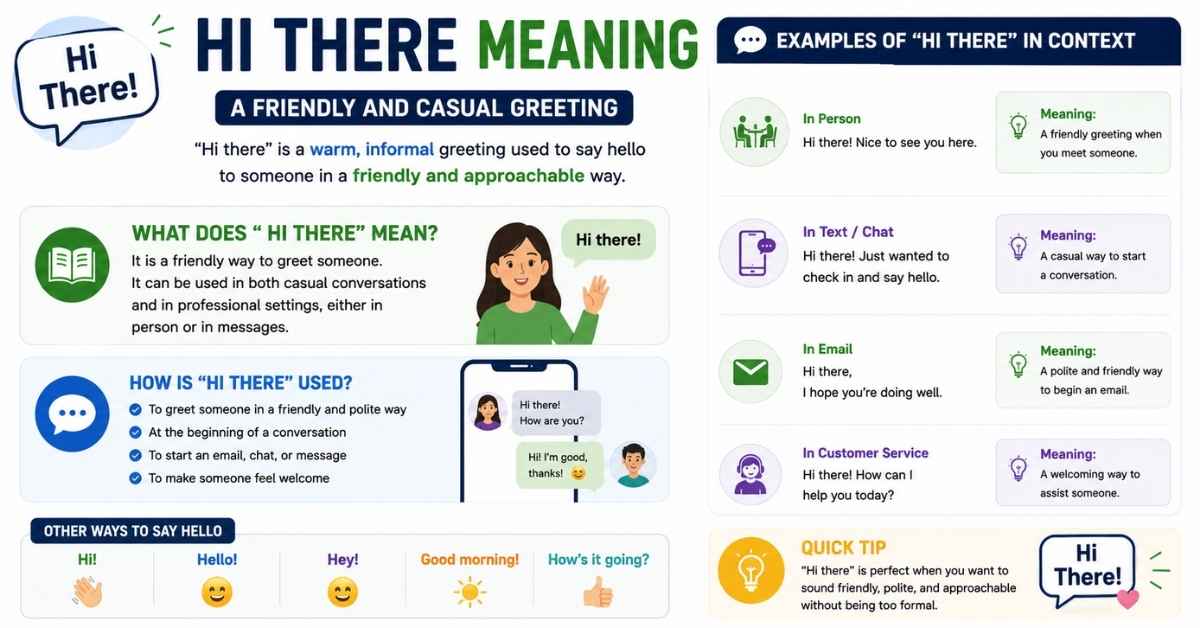 Hi There Meaning