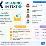 LMK Meaning in Text