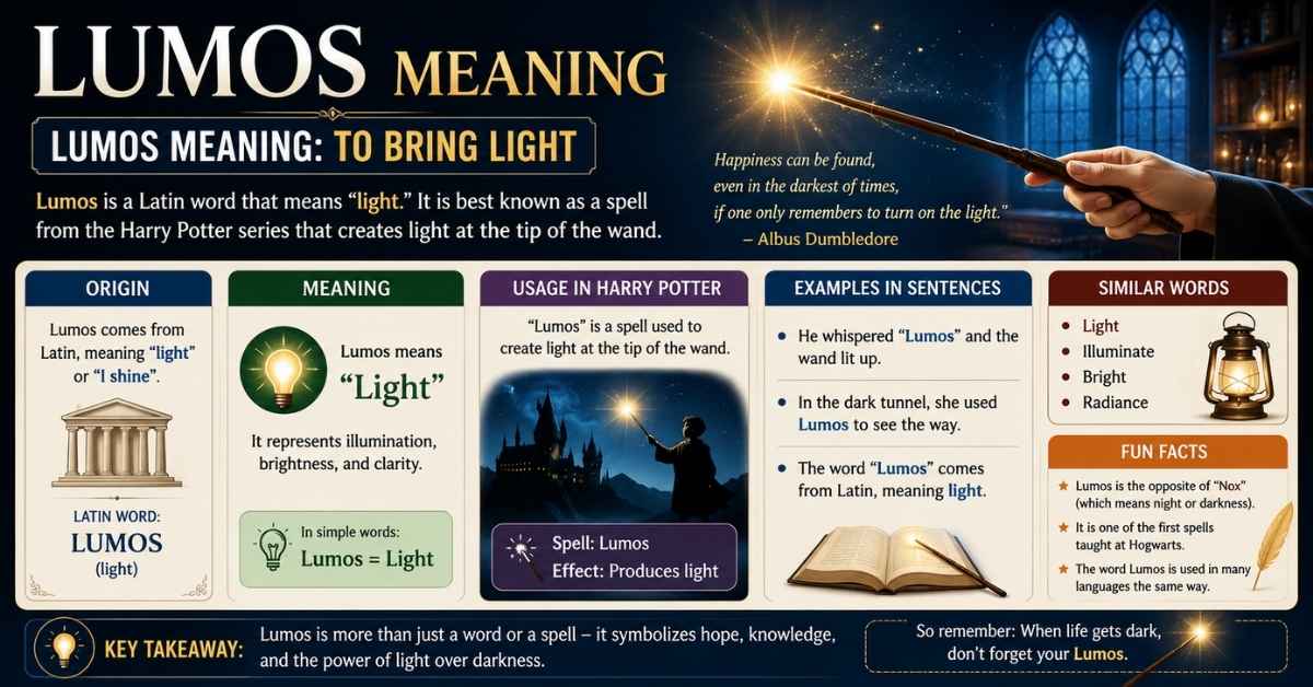 Lumos Meaning