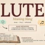 Lute Meaning Slang