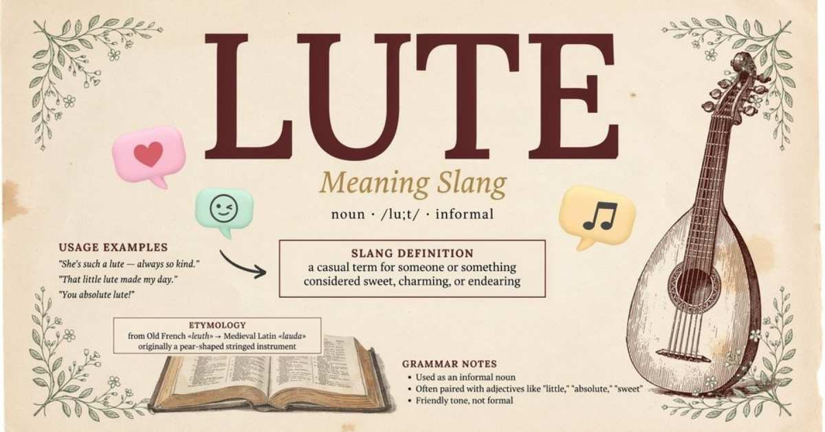 Lute Meaning Slang