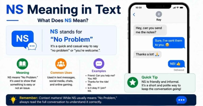 NS Meaning Text