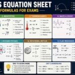 Physics Equation Sheet
